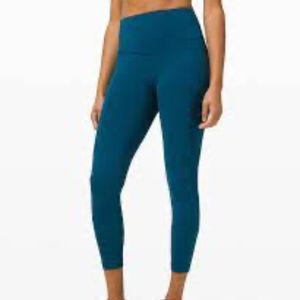 Lululemon All the right places High rise crop 23" Size 10